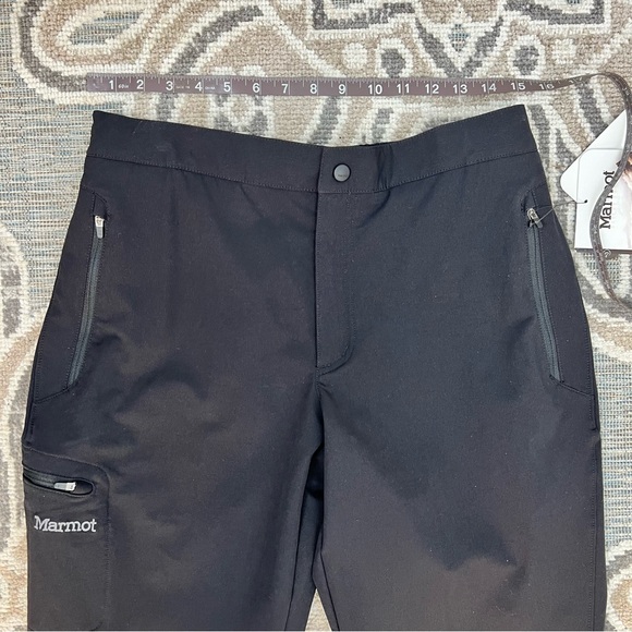 NWT Marmot M3 Softshell Women’s Scree Outdoor Black Pants Size Large - Picture 9 of 14
